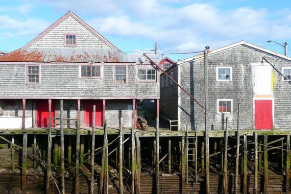 photo of Seal Cove on Grand Manan Island