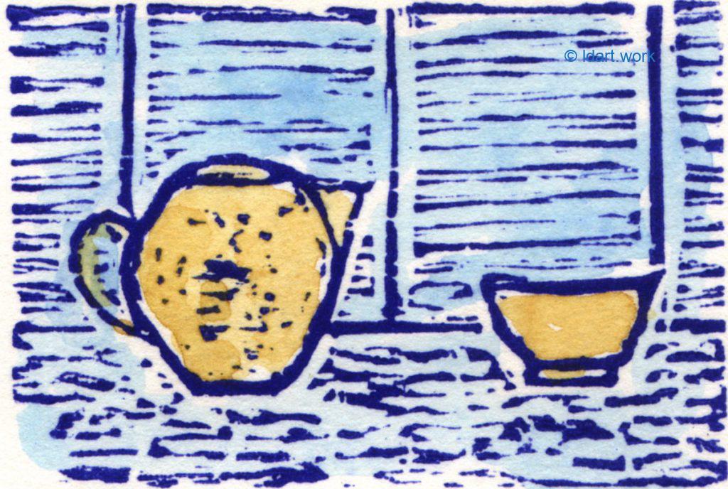 Relief printing techniques, a complete guide, parts 8 to 15 2 tea