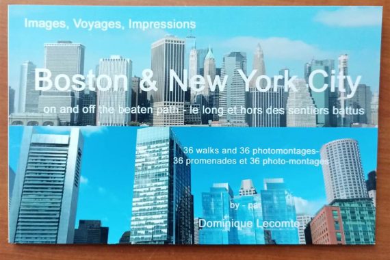 Boston NYC book-Livre Boston NYC | 36 texts & photomontages 1