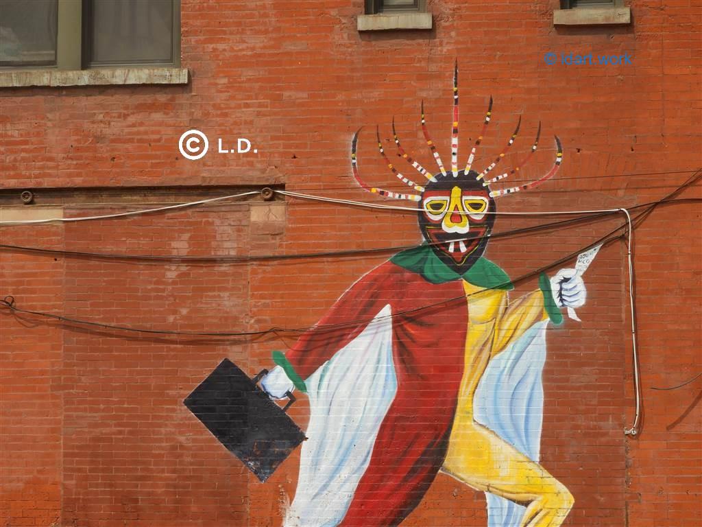 Chicago murals, an example