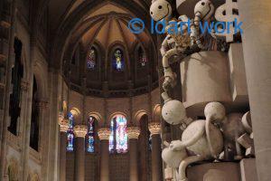 A l'intérieur de la cathédrale St Jean, NYC