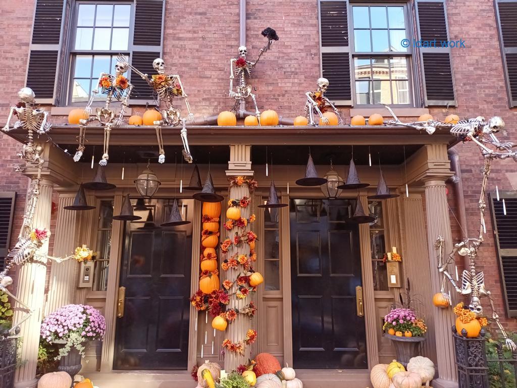 Halloween on Beacon Hill