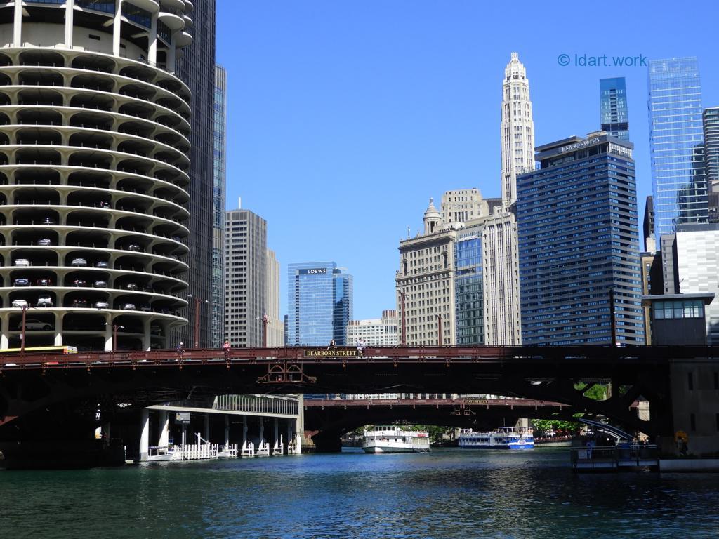 Les fameux ponts de Chicago