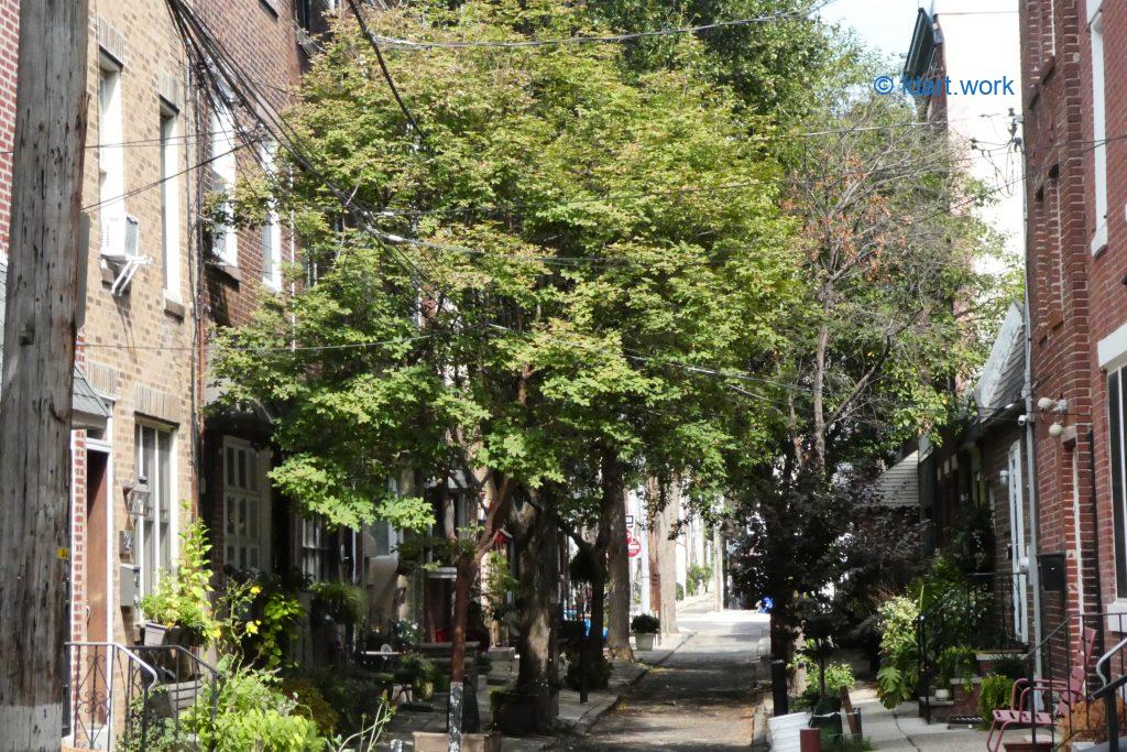 small alleys in Philly
